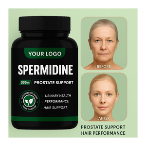 Capsule di Spermidina 500mg ad Alta Concentrazione, Etichetta Privata OEM, Integratore Anti-Invecchiamento <span class=keywords><strong>per</strong></span> Rinnovamento Cellulare e Supporto Capillare - Product Image 3
