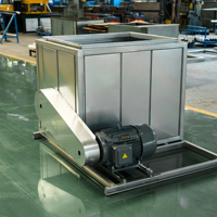Ventilateur centrifuge de cabinet à double vitesse à faible bruit, personnalisable OEM/ODM, pour l'extraction de fumée et de gaz d'incendie HTFC, pour la ventilation des bâtiments