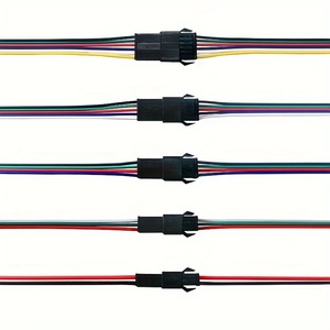 Tùy chỉnh JST SM Adapter kabel 2 3 <span class=keywords><strong>4</strong></span> 8Pin kết nối 3 <span class=keywords><strong>pin</strong></span> nữ nam 100 mét JST SM - Product Image 5