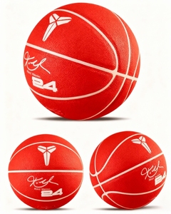 Pallone <span class=keywords><strong>da</strong></span> <span class=keywords><strong>Basket</strong></span> Personalizzabile con il Tuo Logo, Misure 7, 6, <span class=keywords><strong>5</strong></span>, Colore Rosso, Vendita Calda - Product Image 2