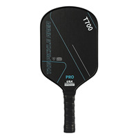Pala de Pickleball Profesional para Torneos, Núcleo de Polímero con Nido de Abeja, Amortiguación de Vibraciones, Moldeado Térmico de una Pieza, Compatible con OEM y ODM