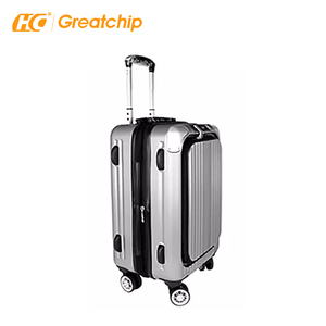 Valise trolley 100% aluminium, matériau PC pur, double verrouillage, extensible, pour ordinateur portable, avec roulettes - Product Image 3