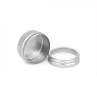 Boîtes de baume à lèvres cosmétique miniatures de 8 g avec logo personnalisé, emballages en boîtes d'aluminium, petits contenants en boîtes d'aluminium personnalisés