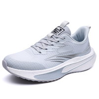 Chaussures de course respirantes avec amorti et plaque en carbone, baskets athlétiques légères pour activités de fitness masculines