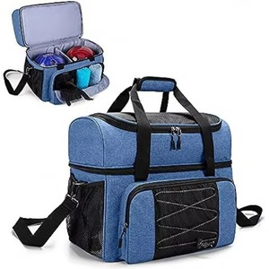 Bolsa para Bola de Boliche de Fábrica BSCI para una Sola Bola - Bolsa de Transporte para Bola de Boliche Negra, Accesorios para Boliche - Product Image 1