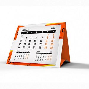 Calendario de Escritorio Personalizado Barato con Base Plegable - Product Image 2