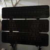 Machine à squats inclinée à charge libre PowerX pour entraînement de la force des membres inférieurs