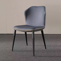 Table à manger personnalisable en pierre frittée avec pieds en acier au carbone, table ventre de cheval pour cuisine et salle à manger