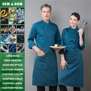 เสื้อเชฟแขนสั้นผ้าแคนวาสแบบยูนิเซ็กซ์ สำหรับมืออาชีพ เหมาะสำหรับโรงแรม ร้านอาหาร และครัว - Product Image 3