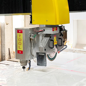 Scie à pont 5+3 pour la découpe de pierre, haute précision, 15 kW, 380 V, pour le granit <span class=keywords><strong>et</strong></span> le béton - Product Image 3