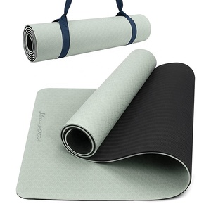 Tapis de yoga TPE écologiques antidérapants de 6 mm avec logo et couleur personnalisés en gros - Marque Yewayoga - Yewayoga-M Tpe Yewayoga-M - Product Image 1