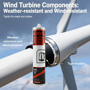 KAYIJIE 937 Sigillante RTV Neutro Flessibile e Durevole, Resistente alle Intemperie, per Elettronica e Vetro - Product Image 4