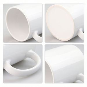 Wholesale 11oz Porcelain White Blank Sublimation Mug Personalized Event Advertising <b>Gift</b> and Promotion Ceramic Coffee Cup - Product Image 6