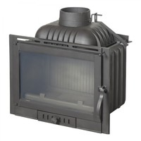 Insert de foyer en fonte pour chauffage au bois