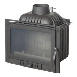 Estufa <span class=keywords><strong>de</strong></span> <span class=keywords><strong>Leña</strong></span> con Inserto <span class=keywords><strong>de</strong></span> Hierro Fundido, Chimenea Integrada con Conducto Superior, Diseño Moderno para Uso en Hoteles, Villas y Dormitorios - Product Image 4