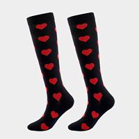 Chaussettes texturées créatives populaires adorables en nylon, chaussettes de compression exquises, tendance, rares, extravagantes et extensibles