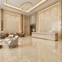 Dalle de marbre beige naturel pour murs et comptoirs