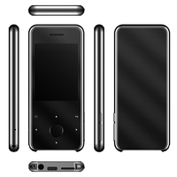 Reproductor MP4 Hbnkh de 2.4 Pulgadas con Botón Táctil, Función de Micrófono, Amplificador de Audio, Lector de Libros Electrónicos, Reproductor de MP3
