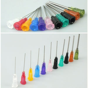 Produsen jarum 1 inci jarum dispenser kunci <span class=keywords><strong>Luer</strong></span> baja plastik jarum dispenser sekali pakai - Product Image 4