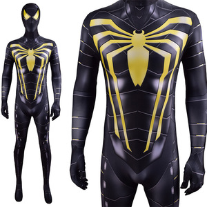 Spider Men Super <span class=keywords><strong>Hero</strong></span> Anti Ock Spider Cosplay Costume Spandex tuta Halloween - Product Image 4