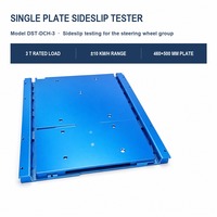 Platform Deteksi Selip Samping Mobil DST Single Plate Sideslip Tester 3T DST-DCH-3 untuk Jalur Inspeksi Kendaraan