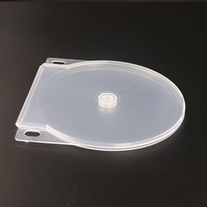 Boîte de rangement transparente pour <span class=keywords><strong>DVD</strong></span> WEISHENG, <span class=keywords><strong>mini</strong></span> boîte à clapet pour CD/<span class=keywords><strong>DVD</strong></span>, 8 cm, 12 cm, boîte ronde pour disque, boîte en plastique pour disque unique, boîte à clapet pour CD - Product Image 2