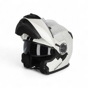 Casco Modulare Bitter Serel Bianco M in Policarbonato Omologato ECE 22-06 con Visiera Parasole e Compatibile Pinlock - Product Image 1