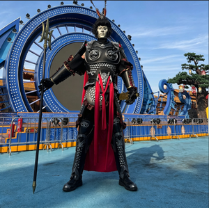 Armure COS Black Myth: Wukong, motif montagne, en métal, réellement portable, pour hommes, style hardcore - Product Image 4