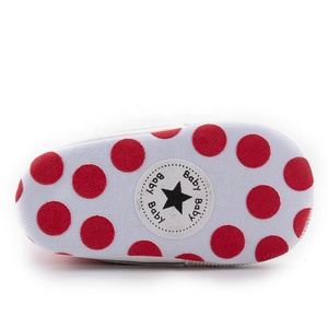 Wholesale plain baby shoes new fashion Canvas star breathable Anti-slip toddler baby casual shoes - Product Image 5
