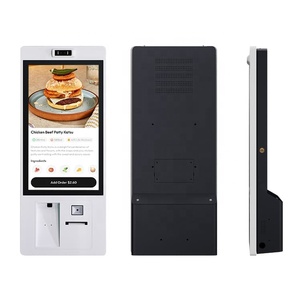 Irxsee 23.8 27 inch hiện đại <span class=keywords><strong>kiosk</strong></span> Máy tầng thường vụ khách sạn Mall thực phẩm đặt hàng cảm ứng <span class=keywords><strong>kiosk</strong></span> tự dịch vụ - Product Image 3