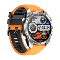 Jam Tangan Pintar HD300 Pro Layar AMOLED Bulat 1,43 inci Dengan GPS, Peta Offline, Senter, Tahan Air 3ATM, Monitor Kesehatan, Smartwatch Olahraga