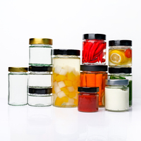 Verre à confiture personnalisé avec logo, 100 ml/140 ml/180 ml/220 ml/314 ml/380 ml, sublimation