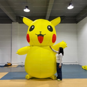 Vente flash : Modèle gonflable <span class=keywords><strong>Pikachu</strong></span>, costume de mascotte <span class=keywords><strong>Pikachu</strong></span> gonflable, personnage de dessin animé gonflable pour la publicité - Product Image 2