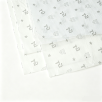 Papier de soie recyclé pour vêtements, logo personnalisé disponible, vente en gros, adapté pour l'emballage de vêtements, de chaussures et de cosmétiques