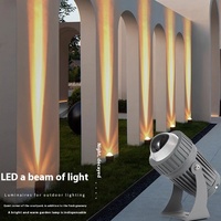 10W IP65 LED éclairage mural extérieur projecteur réglable faisceau colonne projecteur Projection pour jardin Premium projecteurs