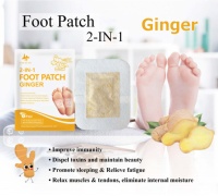 Fournisseur en vrac Patchs pour les pieds détox au gingembre pendant la nuit Fourniture de soins de santé pour réduire l'enflure, soulager le stress et favoriser un sommeil profond