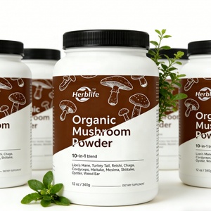 Factory OEM ODM Mixed Complex Mushroom Powder Organic 10-in-1 Mushroom Dietary Food Supplement Mushroom <b>Blend</b> Powder - Product Image 4
