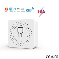 Tuya Wifi Zigbee Pas de neutre Relais 2 voies Maison intelligente Hôtel Module mural Interrupteur intelligent