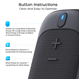 Mini Haut-parleur Portable Sans Fil avec Micro Intégré, Conception Étanche, Clip Magnétique pour Sports de Plein Air, Bâtisseurs et Livraison - Product Image 2