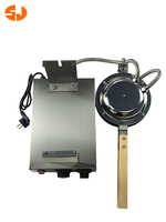 Fabricant direct d'appareils à gaufres à bulles en acier inoxydable électrique QQ 1400W