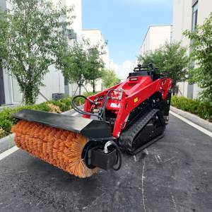V1000 Mini Skid Steer <span class=keywords><strong>Loader</strong></span> Kubota <span class=keywords><strong>25</strong></span> HP Mesin Diesel Penggerak Crawler Aksesoris Pompa Hidrolik Garansi 1 Tahun Mesin Impor - Product Image 6