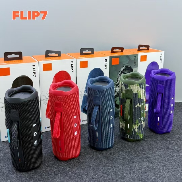 7 New Design Portable Wireless Speakers with Type-C Charging USB & AUX Communication for Outdoor Sports Father's Day Gift