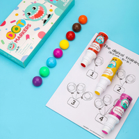 Offres Spéciales en Gros : Fournitures de Papeterie de Qualité Supérieure – Marqueurs Peinture Personnalisés pour Enfants, Stylo Marqueur Pointe Fine 60ml 8 Couleurs, Marqueur Bingo Dabber