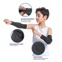 Enfants jeunesse EVA nid d'abeille AAnti-collision genouillères et coussinets pour basket-ball volley-ball Protection de sécurité équipements sportifs