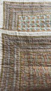 Edredones Kantha étnicos Vintage hechos a mano de lujo de fabricante indio edredón Kantha de algodón cosido a mano edredones de retazos para el hogar - Product Image 3