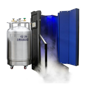 Réservoir en acier inoxydable LN2 YDZ-100 100L liquide de réservoir d'azote auto-pressurisant pour la recherche biologique - Product Image 5
