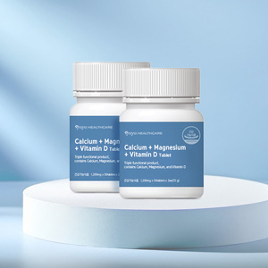 Tableta de Calcio + Magnesio + Vitamina D Dosis Alta, Sin Aditivos Soporte para la Salud de Articulaciones y Huesos Salud Articular Salud Ósea - Product Image 3