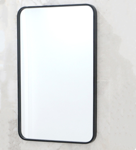 Miroir mural en métal doré vintage de haute qualité grande longueur avec design en arc décor de chambre forme rectangle disponible en gros - Product Image 6