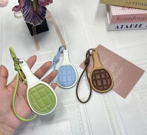 Braided PU Keychain, Tennis Racket Hanger, Sports <b>Key</b> <b>Ring</b> for Players - Product Image 2