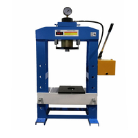 Nouvelle presse hydraulique 50T pour réparation mécanique automobile, presse d'atelier manuelle à cadre en H avec manomètre